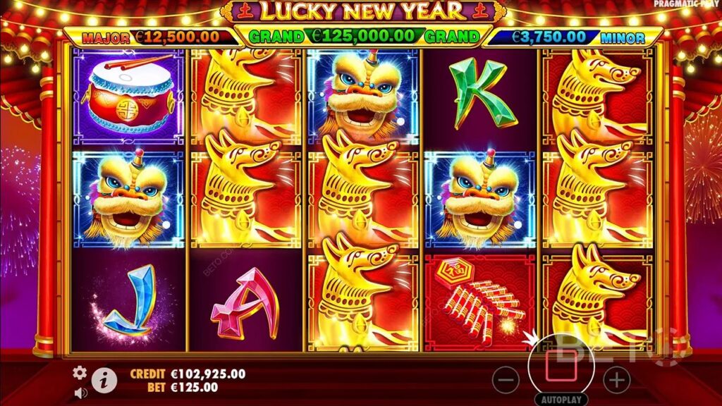 เกมสล็อต online casino slot games Lucky New Year - RTP 96% & ฟรีสปิน