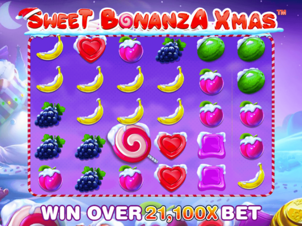 เล่น Sweet Bonanza Xmas และรับรางวัลมากถึง 21,100 เท่าของเงินเดิมพัน! | เว็บไซต์สล็อตอันดับ 1 ของประเทศไทย