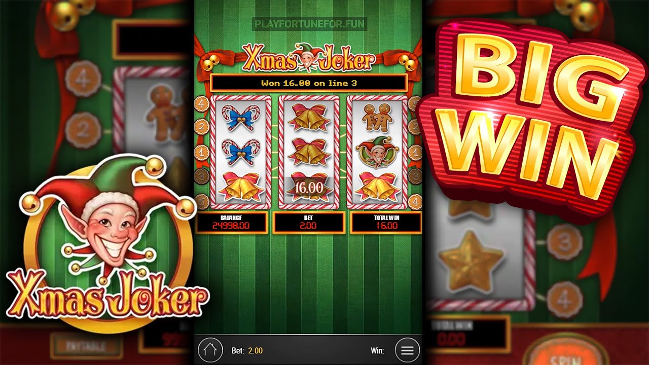 เล่นเกม online casino slot games Xmas Joker และรับเงินรางวัลสูงถึง x6020 จากเดิมพันของคุณ!